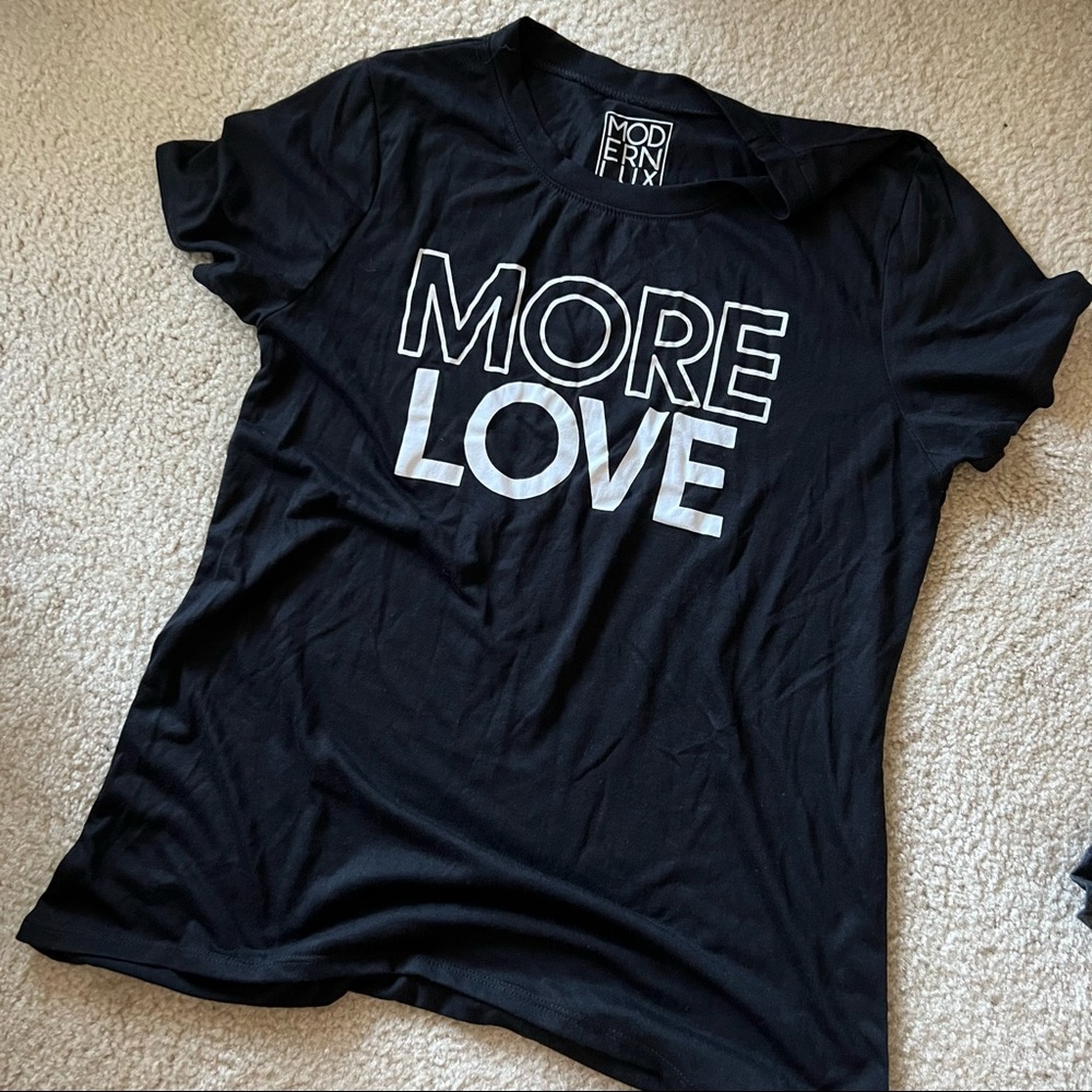 More Love graphic tee